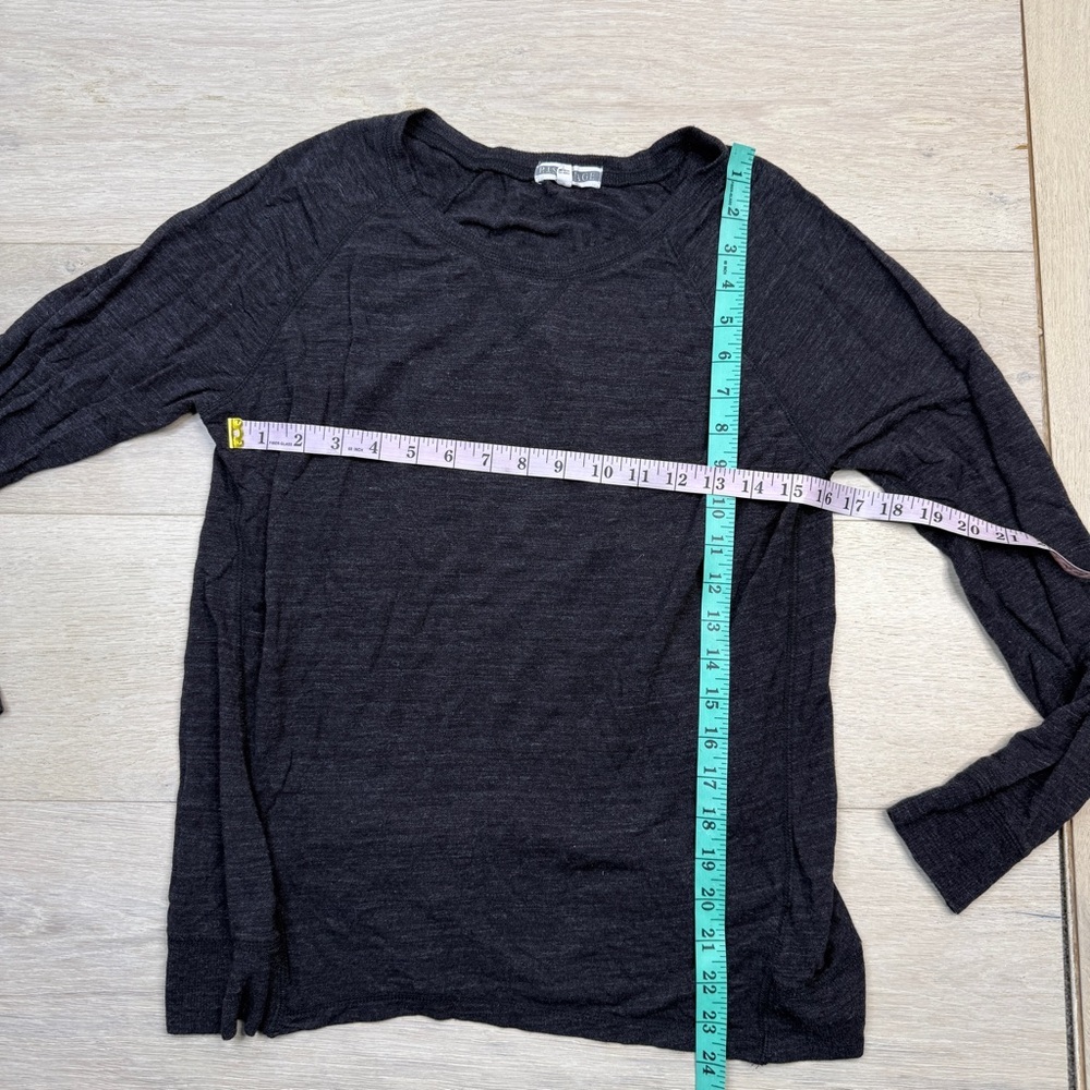 PJ Salvage Charcoal Long Sleeve Top - Picture 6 of 7